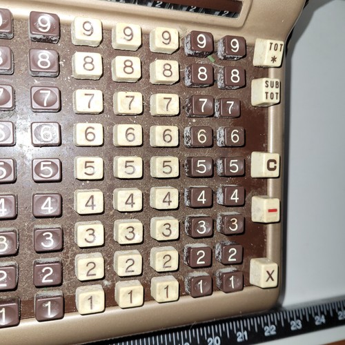 R.C. Allen Adding Machine Vintage For Parts - Picture 3 of 12