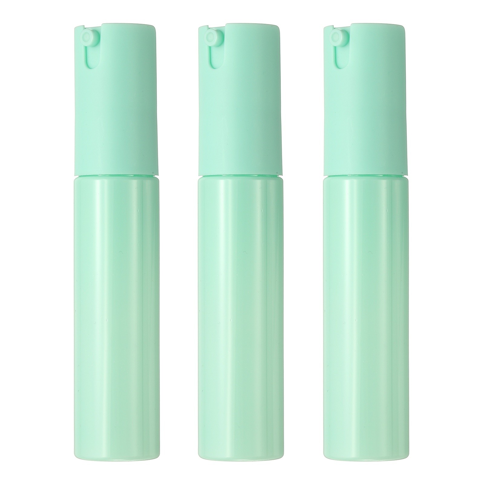 Airless Pump Bottles, Cosmetic Spray Bottles 30 ml & 3 Pcs & Green
