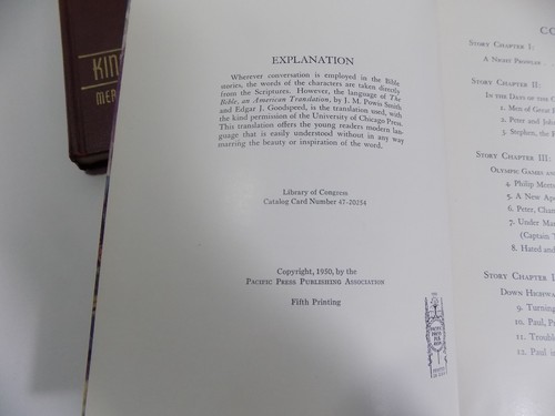 The Bible Pageant Merlin L. Neff Hardcover Complete Set 1947-1950 (Volumes 1-5) - Picture 8 of 15