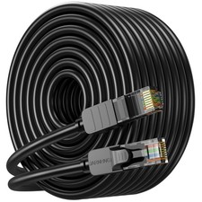 Cat 6 Ethernet Cable 100 ft, Indoor/Outdoor High Speed 10Gbps Internet Cable,...