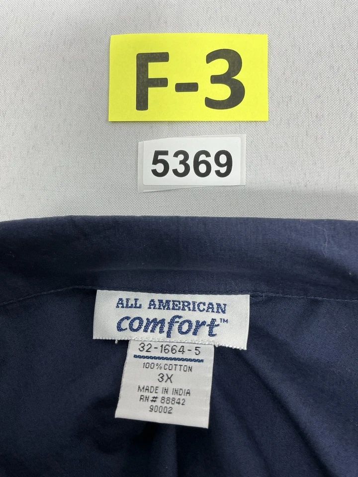 Chaqueta cortavientos All American Comfort para mujer 3X azul cremallera completa cordón  Foto 3 de 4