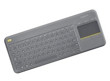 Keyboard Cover for Logitech K400 Plus Wireless Touch Keyboard, Logitech K400 ...