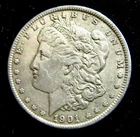 1901 MORGAN DOLLAR,