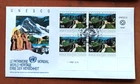THE GREAT WALL OF CHINA UNESCO WORLD HERITAGE SITE UNITED NATIONS 1992 FDC MI4 B