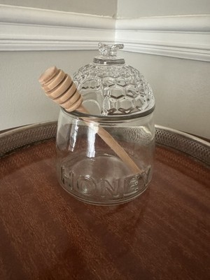 Regent brand glass honey dispenser 