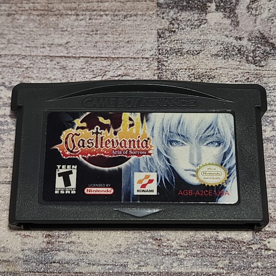 Castlevania: Aria of Sorrow (Nintendo Game Boy Advance) Complete Authentic - Image 2 of 4