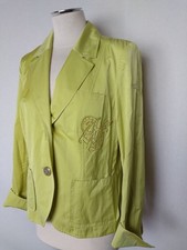 Giacca blazer donna verde chiaro misto cotone di AIRFIELD taglia 40