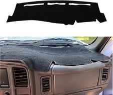 Dashboard Cover Mat Compatible with 1999-2006 Chevy Silverado/GMC Sierra,2000-20