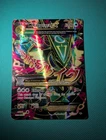 Mega Rayquaza EX Full Art Ultra Rare Roaring Skies 105/108 HP-damaged.