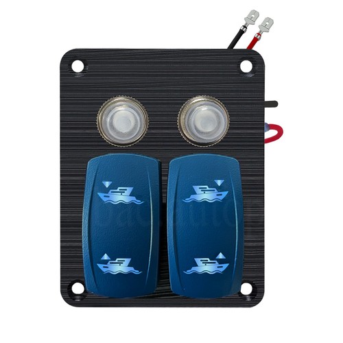 Trim Rocker Switch 12V Trim Tabs Rocker Switch Panel Marine Boat Balance Control ...