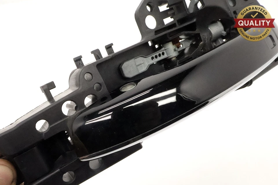 AUDI A6 C7 2012-2018 PANEL DE PUERTA DELANTERA DERECHA MANIJA DE PUERTA EXTERIOR NEGRO OEM Foto 4 de 4