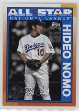 2025 Series 2 1990 Topps Baseball All-Stars Blue Nameplate Hideo Nomo 1n60