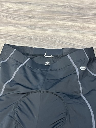 Pantalones Cortos Santic Negros Y Grises Acolchados Ciclismo Power-Dry Hombres Talla Mediana - Imagen 3 de 19