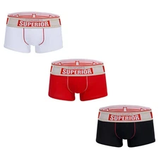 0850 Men Sexy cotton Trunks Jockstrap Underpants Underwear Boxer Shorts