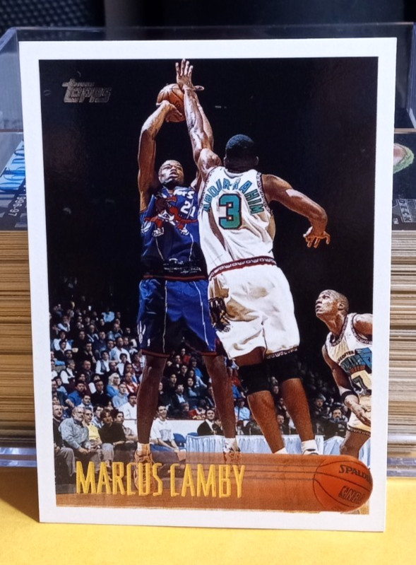 1996-97 Topps #161 Marcus Camby Rookie RC - Toronto Raptors
