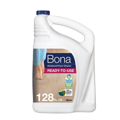 Bona Hardwood Floor Cleaner Refill, Unscented, 128 Fl Oz