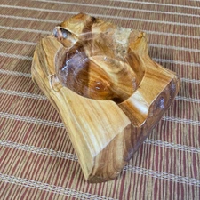 Wooden Cigar Ashtray Outdoor Indoor Ashtray and Great Gifts for Cigar Lovers