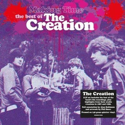 THE CREATION - Making Time : The Best Of  (2022 2-LP Splatter Vinyl)  Sealed/New