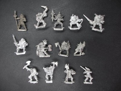 Citadel Games Workshop Warhammer Fantasy Chaos Warriors metal 1980s