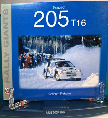 RALLY GIANTS  Series By VELOCE -  PEUGEOT 205 T16  by GRAHAM ROBSON. PB-VGC