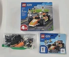 LEGO CITY 60322 RACE CAR 46 PIECES BUILDING TOY 4+ COMPLETE