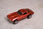 Custom Made Hot Wheels Redline - '64 Corvette Stingray - in Red Spectra-flame!!