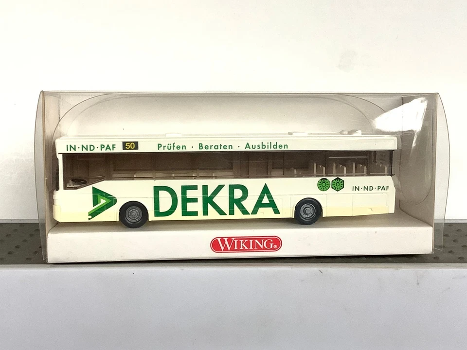 ✅Wiking 702 03 35 HO/1:87 Stadtbus MB O405 "Dekra"" (GK119-5R4/8/1)