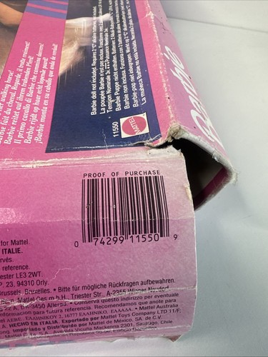 Barbie Sprint Horse 1994 Mattel de colección en caja - Imagen 22 de 22