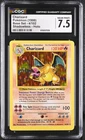 1999 Shadowless Charizard Base Set Holo Rare #4 CGC 7.5 Pokemon TCG
