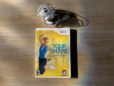 Wii - Your Shape Fitness Featuring Jenny McCarthy w/ Ubisoft USB Camera - Tested