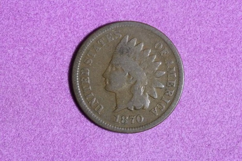 Estate Find 1870 Indian Head Cent #K59997