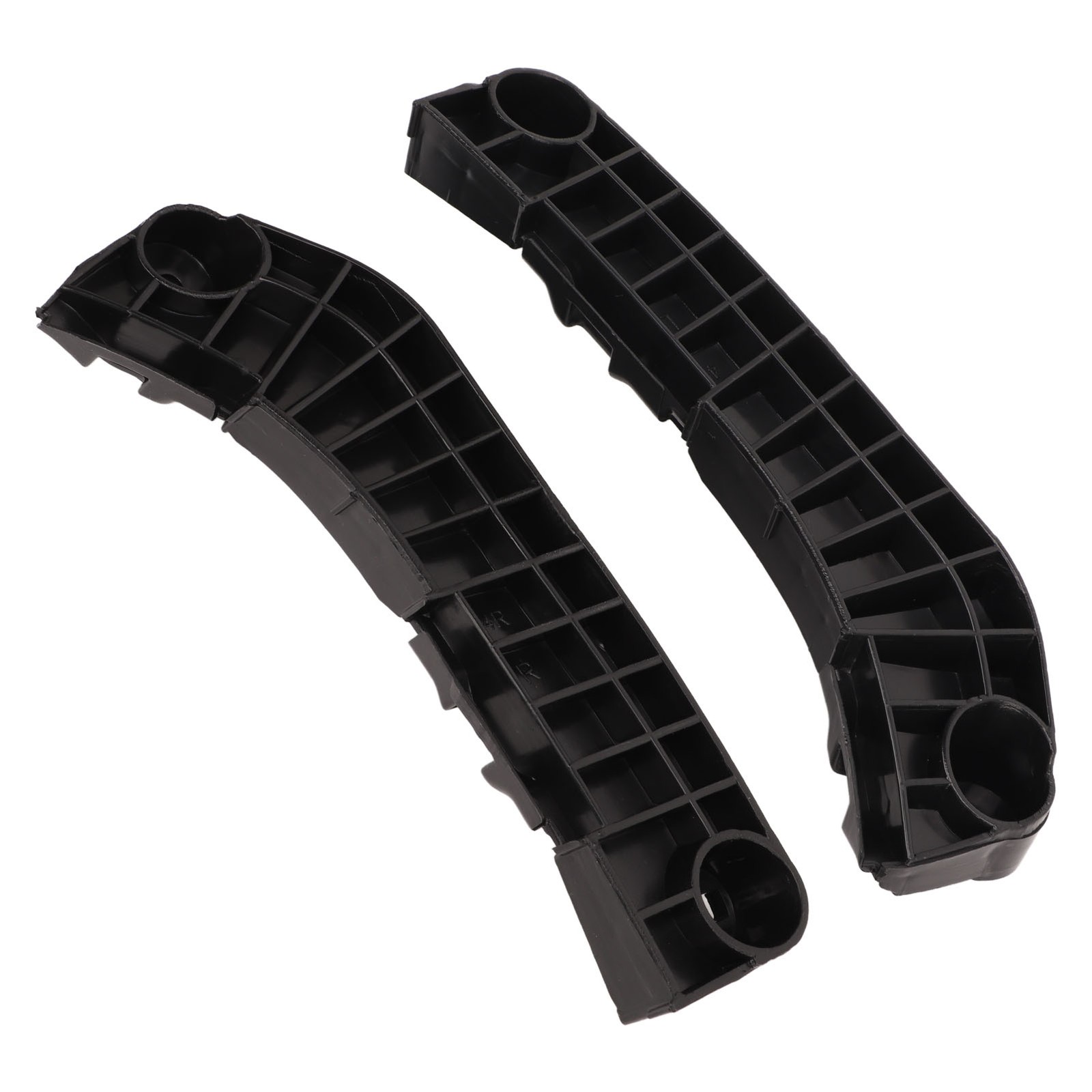 2Pcs Front Left Right Bumper Support Bracket Scratch-Resistant Black 5253506