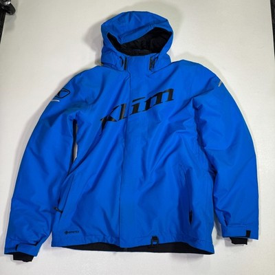 KLIM Men's Instinct Snowmobile Jacket Insulated Gore-Tex X-Large Blue/Black
