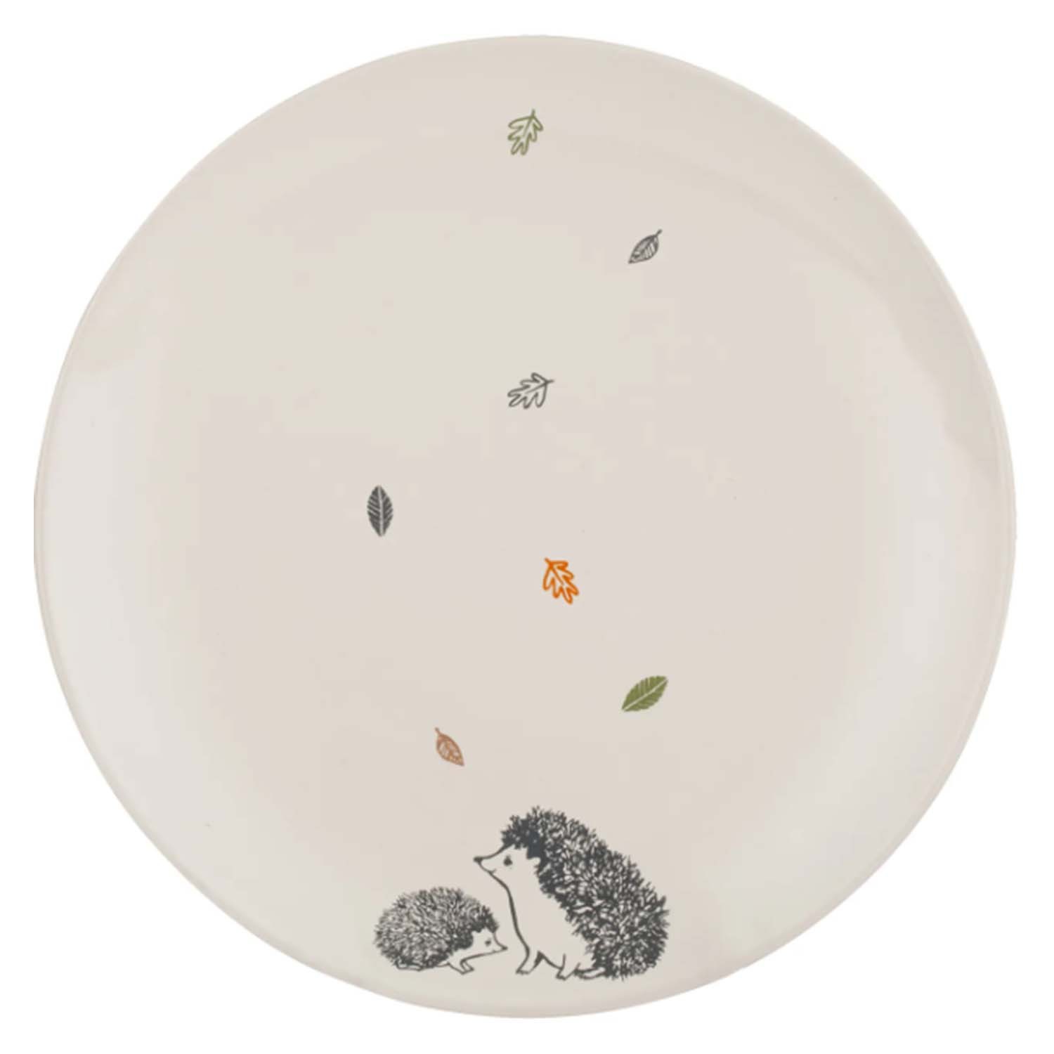 Stoneware Side Plate 20cm Salad Dessert Appetizer Plate Saucer Woodland Crockery