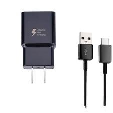 Wall Charger Plug USB Type C Cable For Samsung Galaxy Note10 20 S9 S10 S10