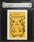 1998 CGC 8.5 Graded Pokemon Pikachu Otoshidama Set New Years '99 Postcard