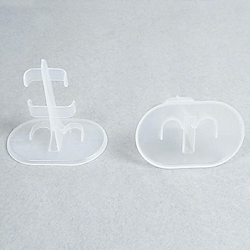10 Pcs Transparent Doll Stand Support Up Model Display Holder Plastic Prop Tool