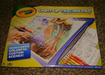 crayola tracing pad blue