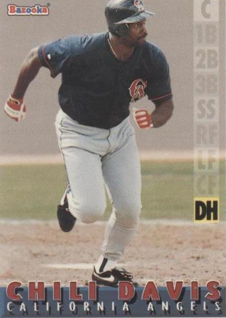 1995 Topps Bazooka - Chili Davis #87 - 1 of 1