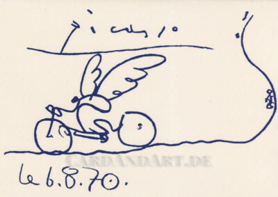 Picasso Pablo: Cyclist - Doppelkarte | NEU |