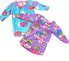 2 Dresses Nightgowns Fit 18" Dolls American Girl Doll Dollie  Me