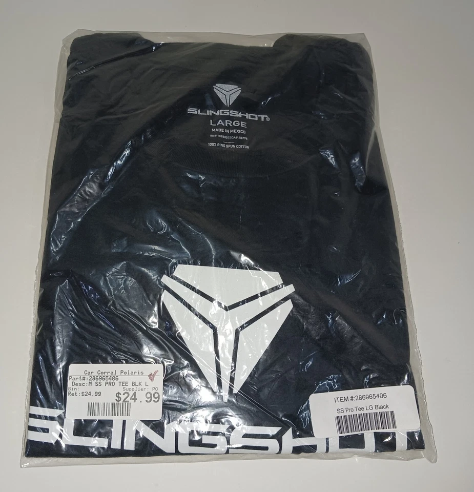 OEM Polaris Slingshot Logo Pro Graphic T-Shirt 286965406 - Adult Large **NEW** - Image 2 of 3