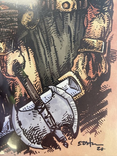 Cubierta variante limitada 1:10 Kevin Eastman Conan The Barbarian (2019 Marvel) #25B - Imagen 4 de 7