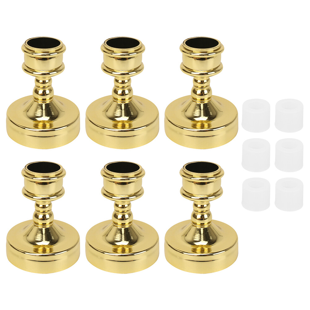 12 Pcs Flickering Flameless Taper Candles Light with Remote Control Timer Dimmer