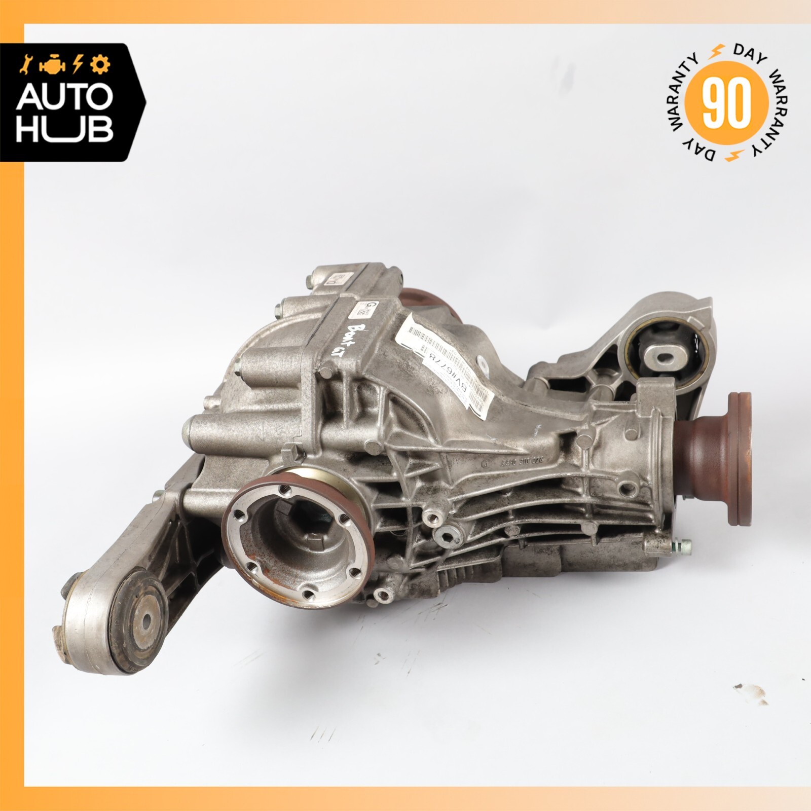 03-18 Bentley Continental GT 6.0L Rear Differential Diff Axle Carrier OEM 92k