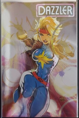 DAZZLER #1 MARVEL 2024 KAARE ANDREWS FOIL VARIANT NM