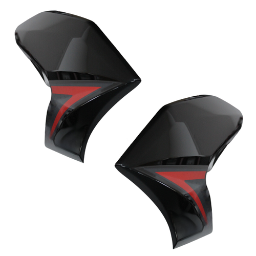 FITS HONDA CB125F GLR125 2014-2020 BLACK FRONT LEFT RIGHT OUTER SHROUD COVER - Picture 2 of 4