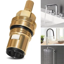 Replace 45882000 Hot Cartridge Fits for Grohe Ceramic Cartridge, 1/2" - 1/4 Turn