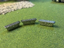 1/64 Scale 3D Printed Tool Boxes 3 In A Pack Greenlight/M2/autoworld Chrome