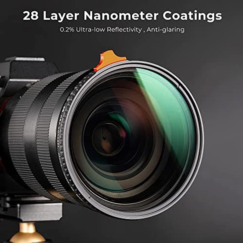K&F Concept Variable ND3-1000 Filter Adjustable Neutral Density for Camera Lens - Image 4 of 4
